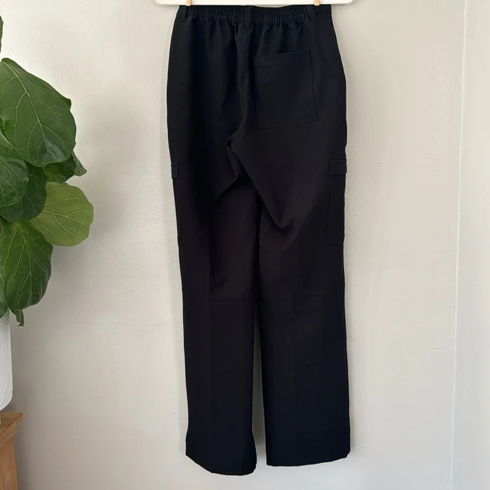 Old Navy Black Wide-Leg Pants - Picture 5 of 8